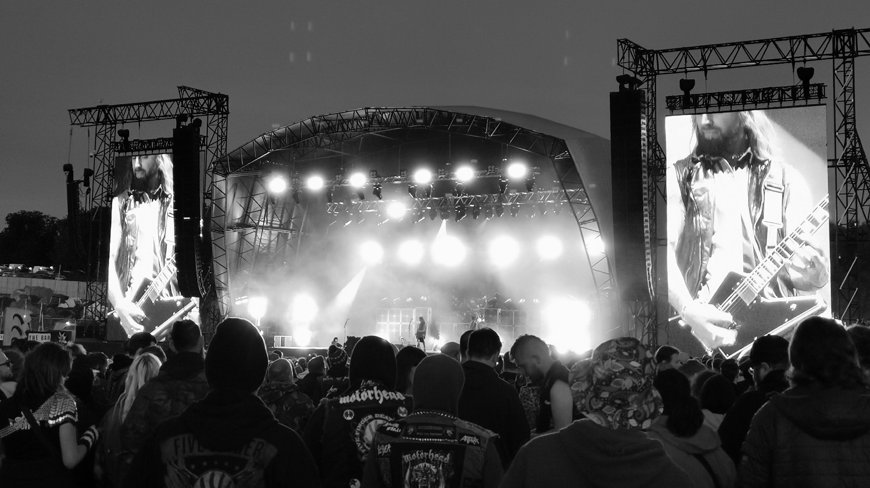 Bullet for my Valentine on stage at Download Pilot 2021