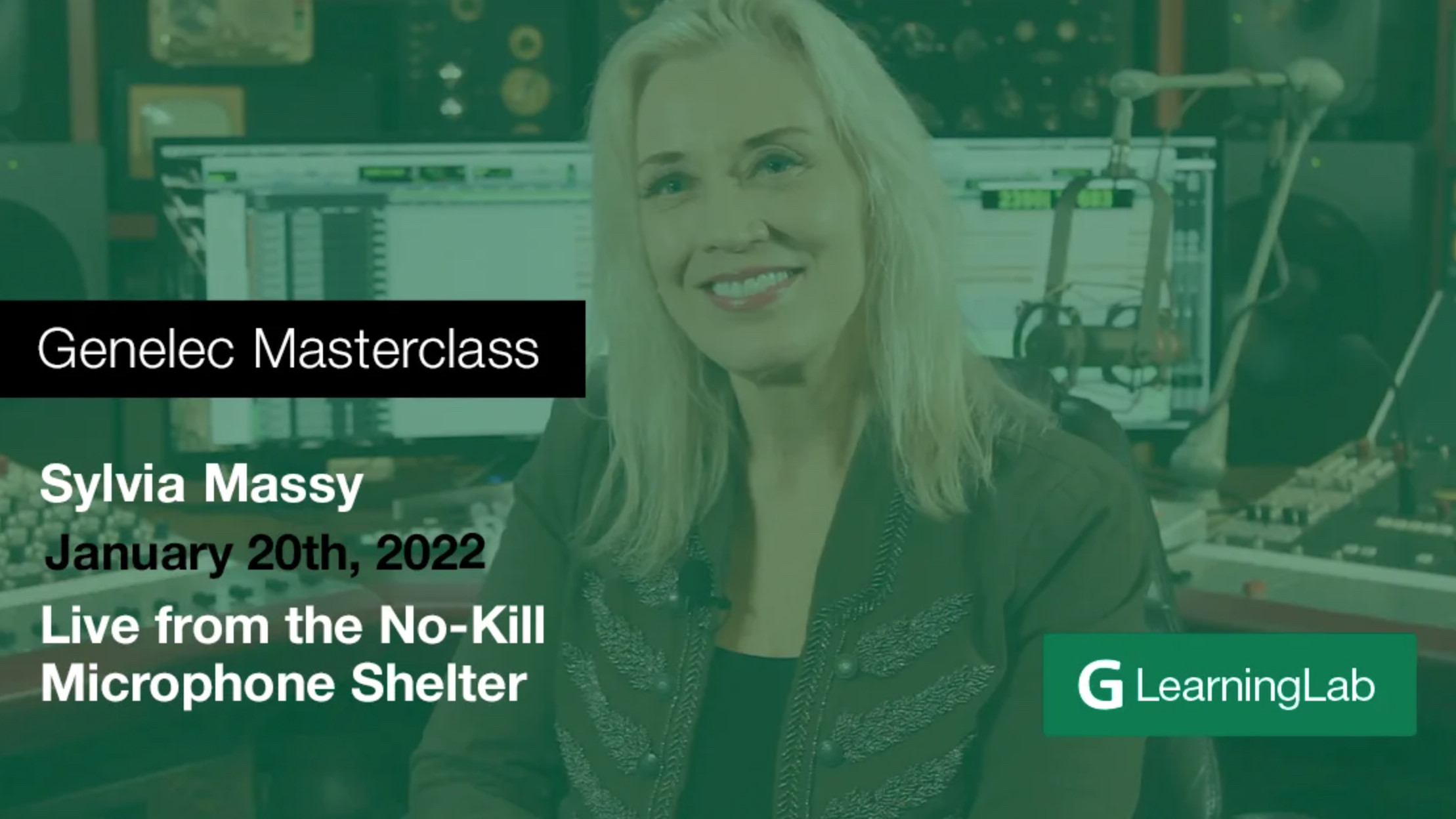 Genelec to Host Online Masterclass with Producer Sylvia Massy